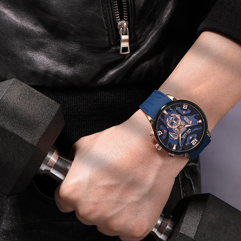 Reloj deportivo creativo multifuncional para hombre