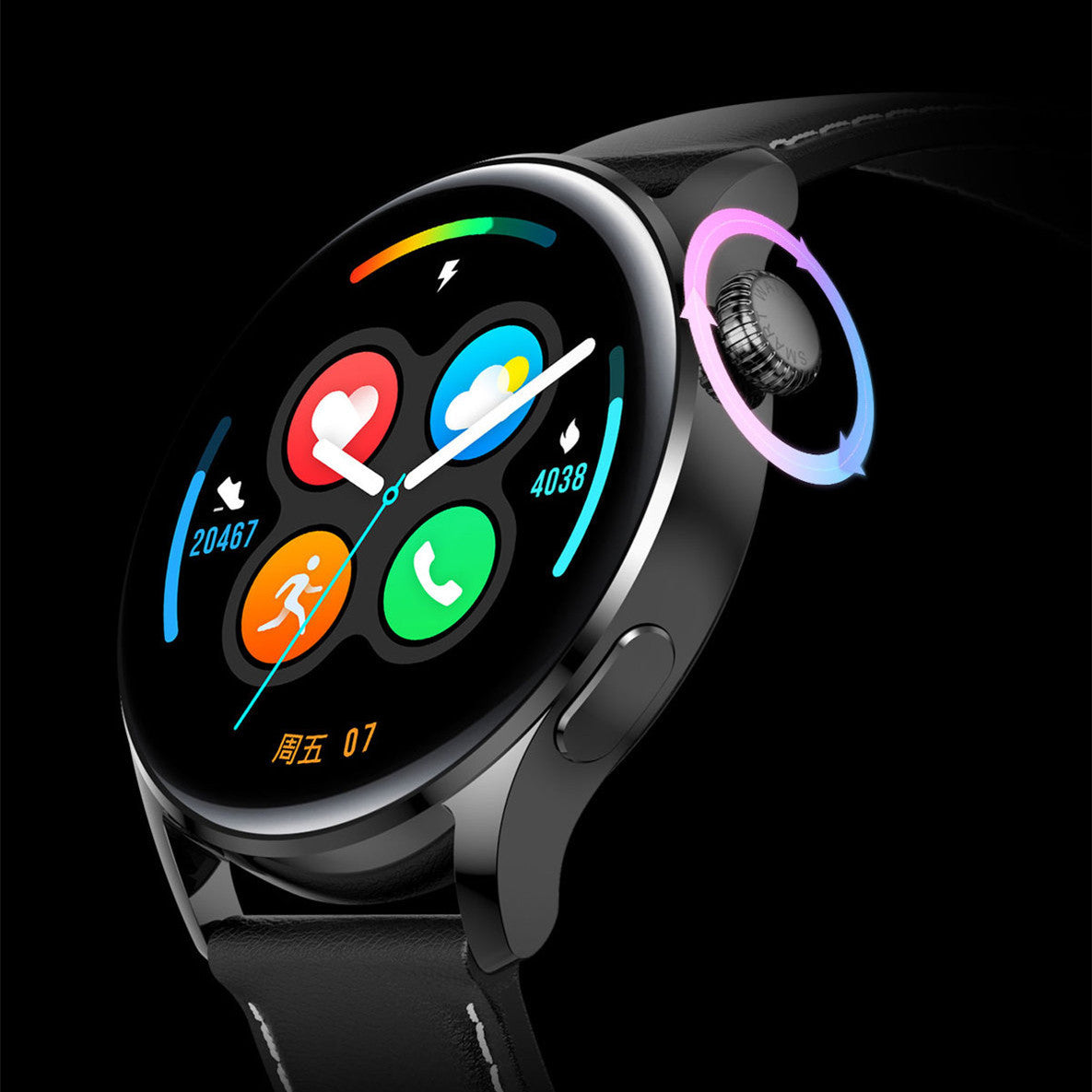 Smart Watch Bluetooth Call Rotary Code