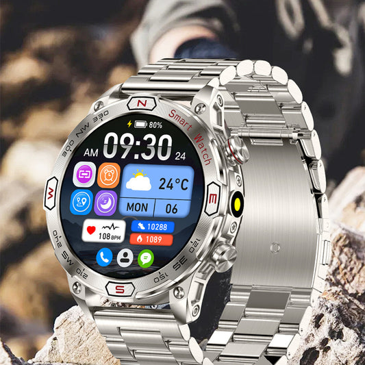 Reloj inteligente con pantalla HD AMLOED, llamadas por Bluetooth y reloj deportivo