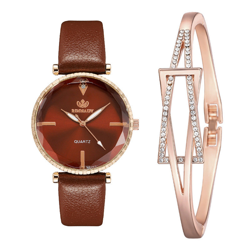 Stylish Graceful Simple All-Match Belt Small Kit Women's Watch