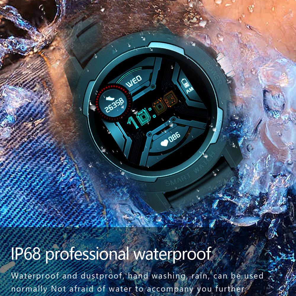 Reloj inteligente HT6 con recordatorio de sedentarismo, mensaje push, Bluetooth y música