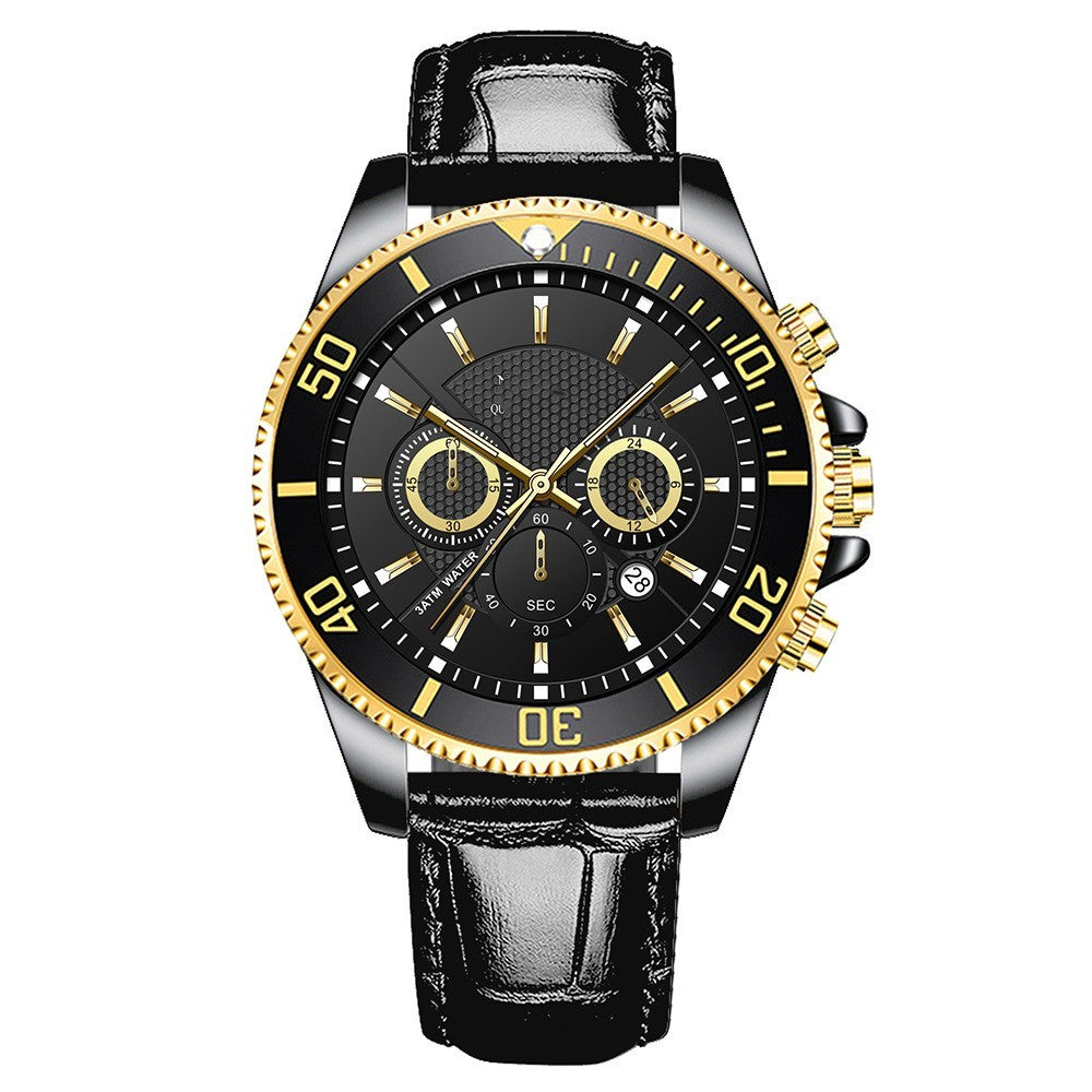 Reloj impermeable para hombre con calendario luminoso