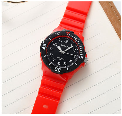 Reloj sencillo para actividades al aire libre, temperamento salvaje, reloj para estudiantes de secundaria