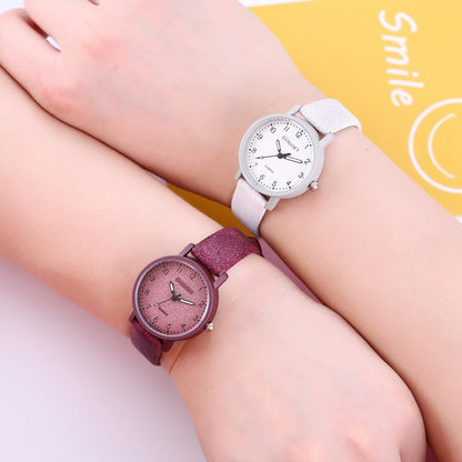 Reloj de cuarzo digital sencillo para mujer