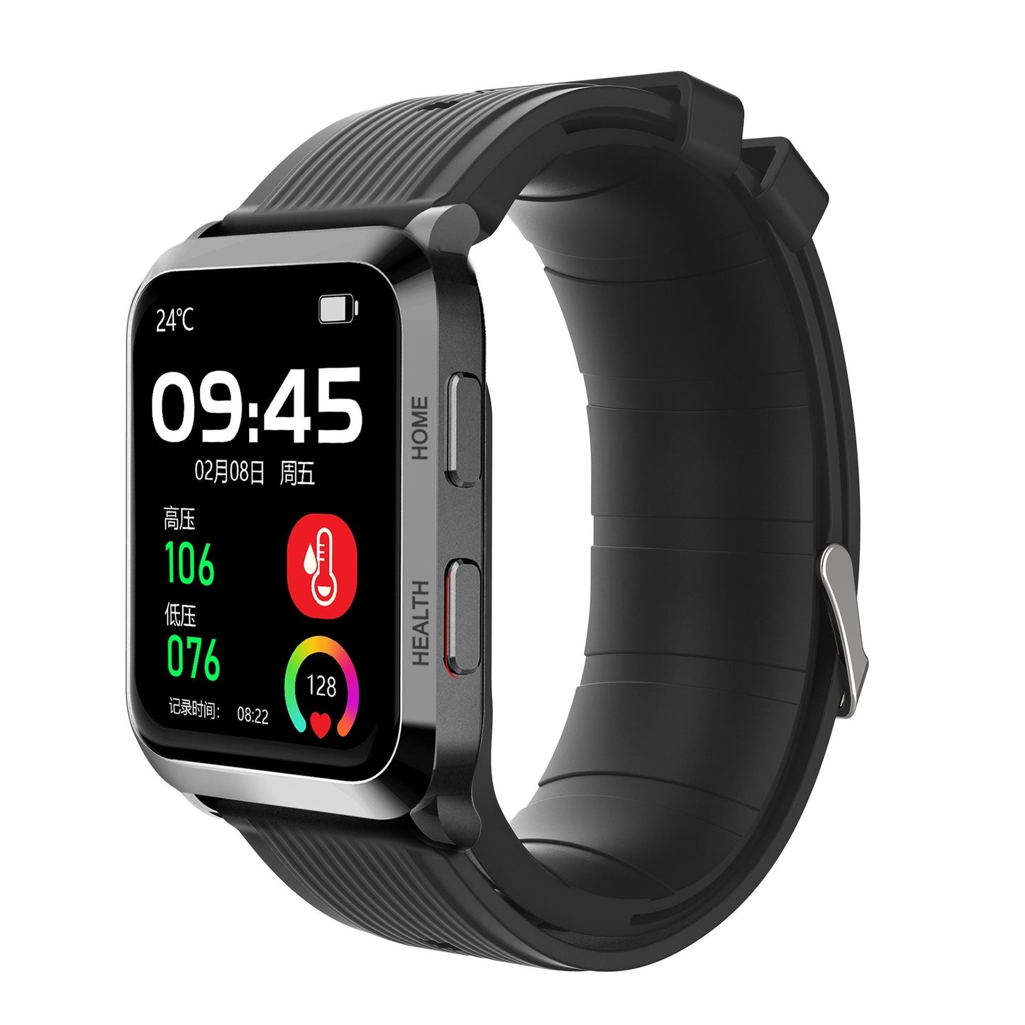 S6T Smart Watch Blood Pressure Heart Rate Blood Oxygen Measurement