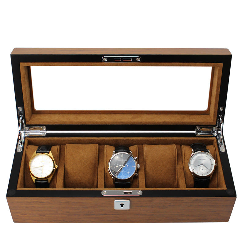 Wooden Watch Simple Storage Box