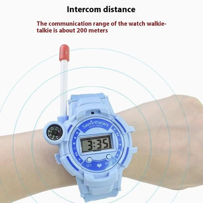 A Pair Of Children's Toy Walkie-talkie Watch Long-distance HD Wireless Call