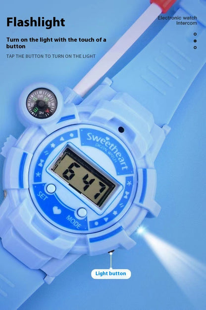 A Pair Of Children's Toy Walkie-talkie Watch Long-distance HD Wireless Call