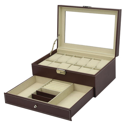 Watch Jewelry Display Box Storage