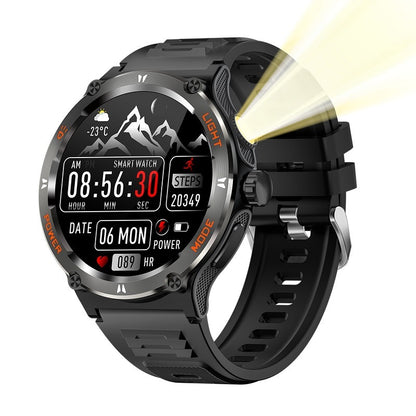 Smart Watch LED Lighting Outdoor Sports Waterproof Health Monitoring