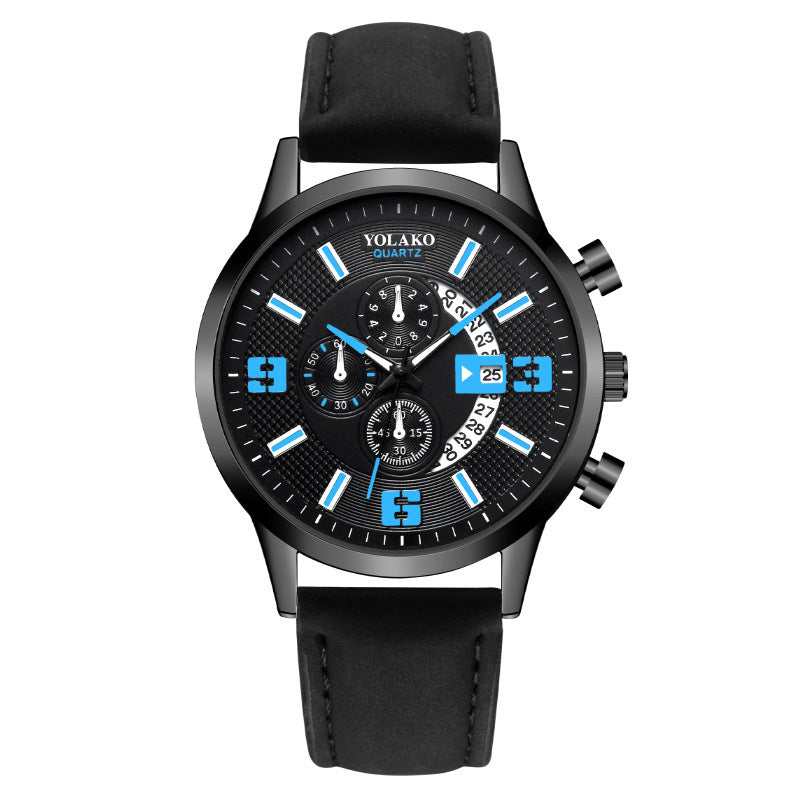 Reloj de moda para hombre con calendario digital grande