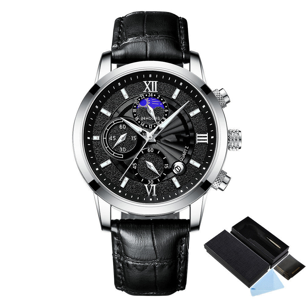 Women's Stylish And Versatile Chronograph Waterproof Watch