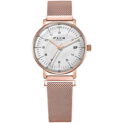 Reloj Flyke a la moda Simple resistente al agua, reloj de cuarzo ultrafino con movimiento japonés para mujer, reloj de cuarzo para mujer, comercio exterior Amazon