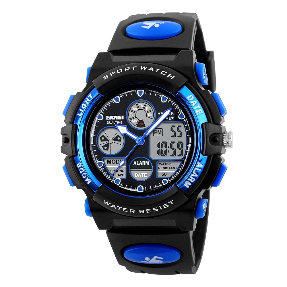 Outdoor Leisure Luminous Multi-functional Waterproof Electronic Watch