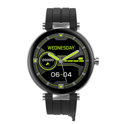 Reloj inteligente pulsera de presión arterial deportes monitoreo del ritmo cardíaco podómetro impermeable