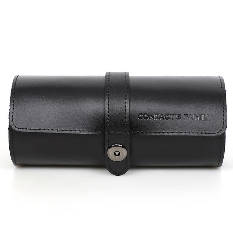 Watch buckle leather storage box