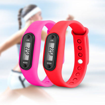 Podómetro Xiaomi de moda de silicona para deportes al aire libre, podómetro para caminar, correr, reloj podómetro electrónico multifuncional